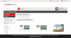 Desktop Screenshot of euromax.pl