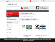 Tablet Screenshot of euromax.pl